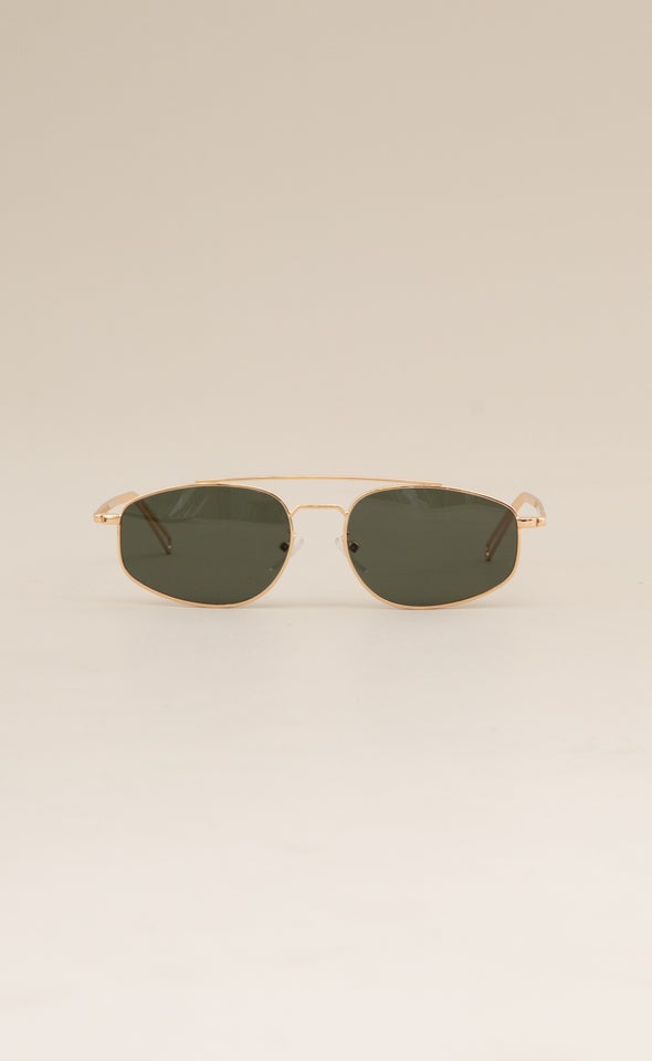 Aviator Slimline Sunglasses