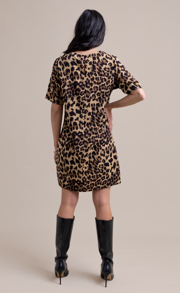 CDC Animal Print T-Shirt Dress | Pagani CDC Animal Print T-Shirt Dress | Pagani