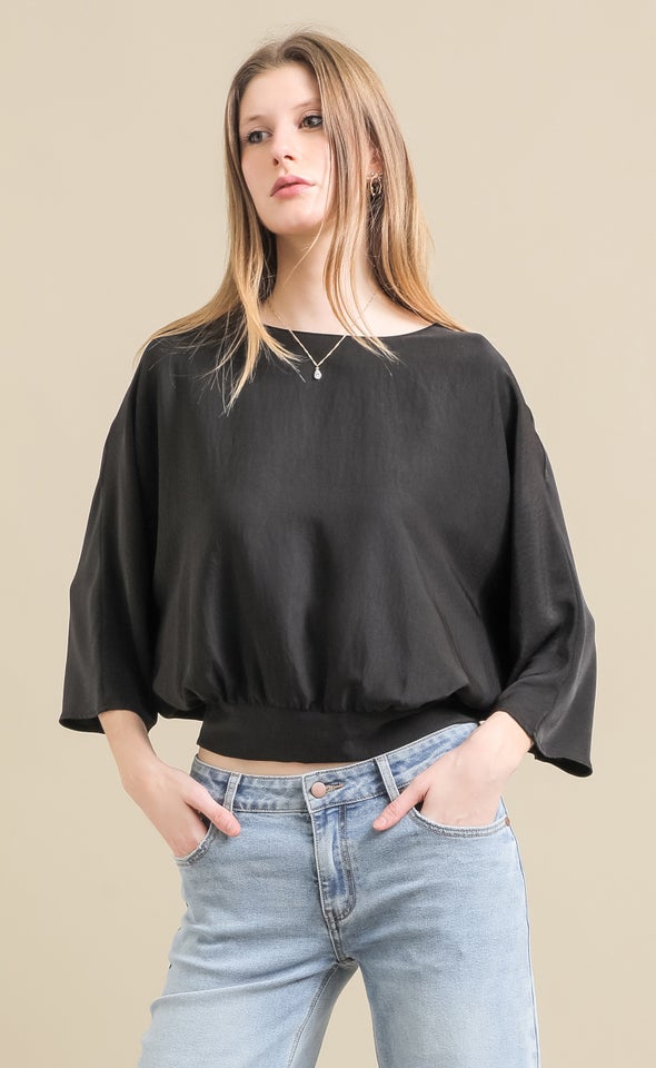 CDC Batwing Top Black