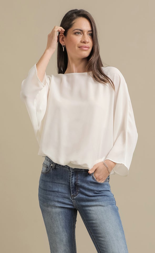 CDC Batwing Top Cream