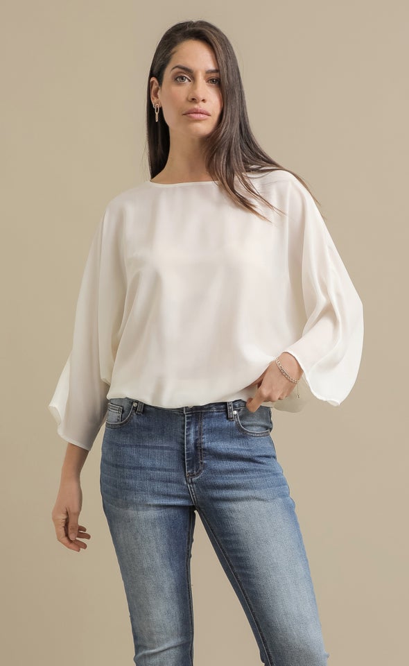 CDC Batwing Top Cream
