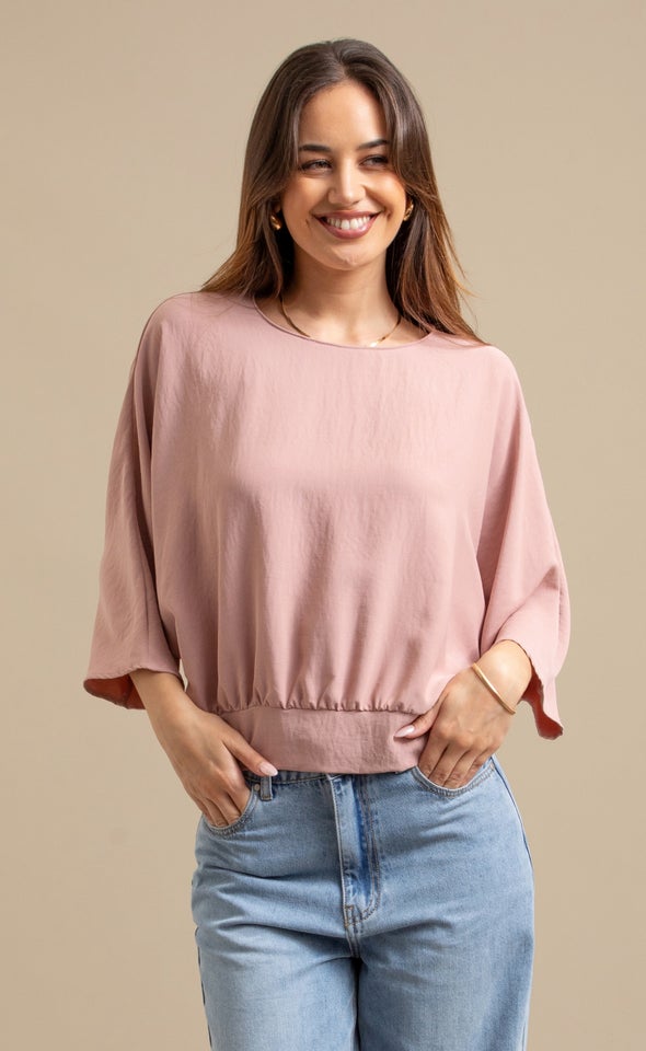 CDC Batwing Top Dusky
