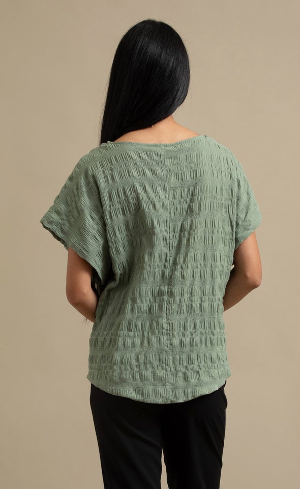CDC Textured Tee Sage
