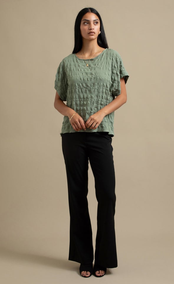 CDC Textured Tee Sage