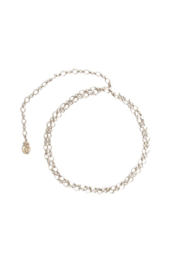 Chain Link Belt Silver