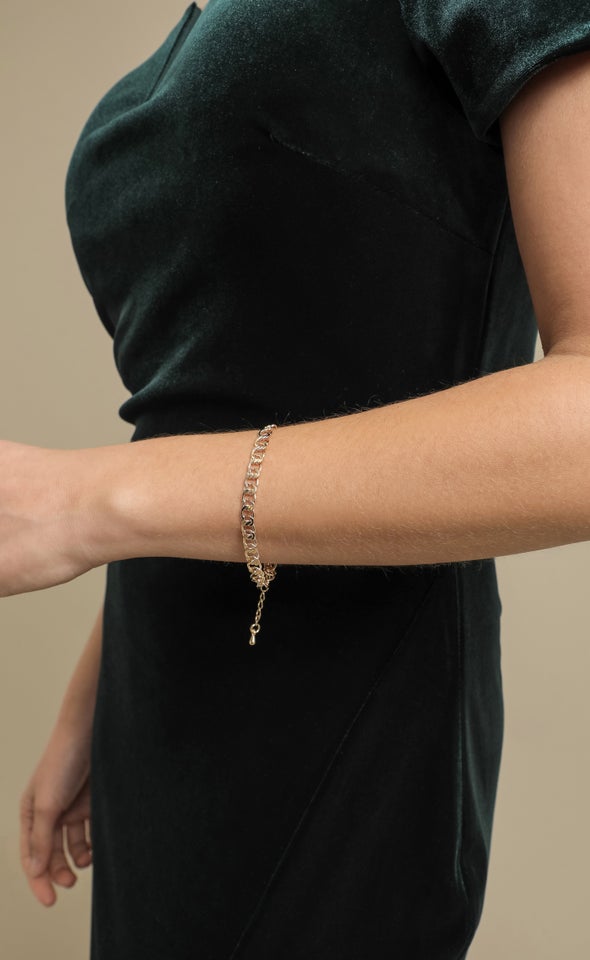 Chain Link Bracelet Gold