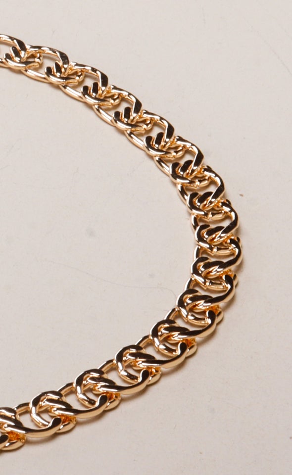 Chain Link Bracelet Gold