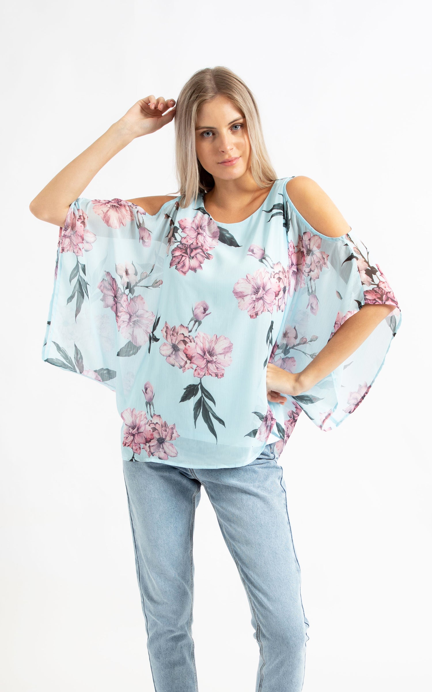 cold shoulder kaftan