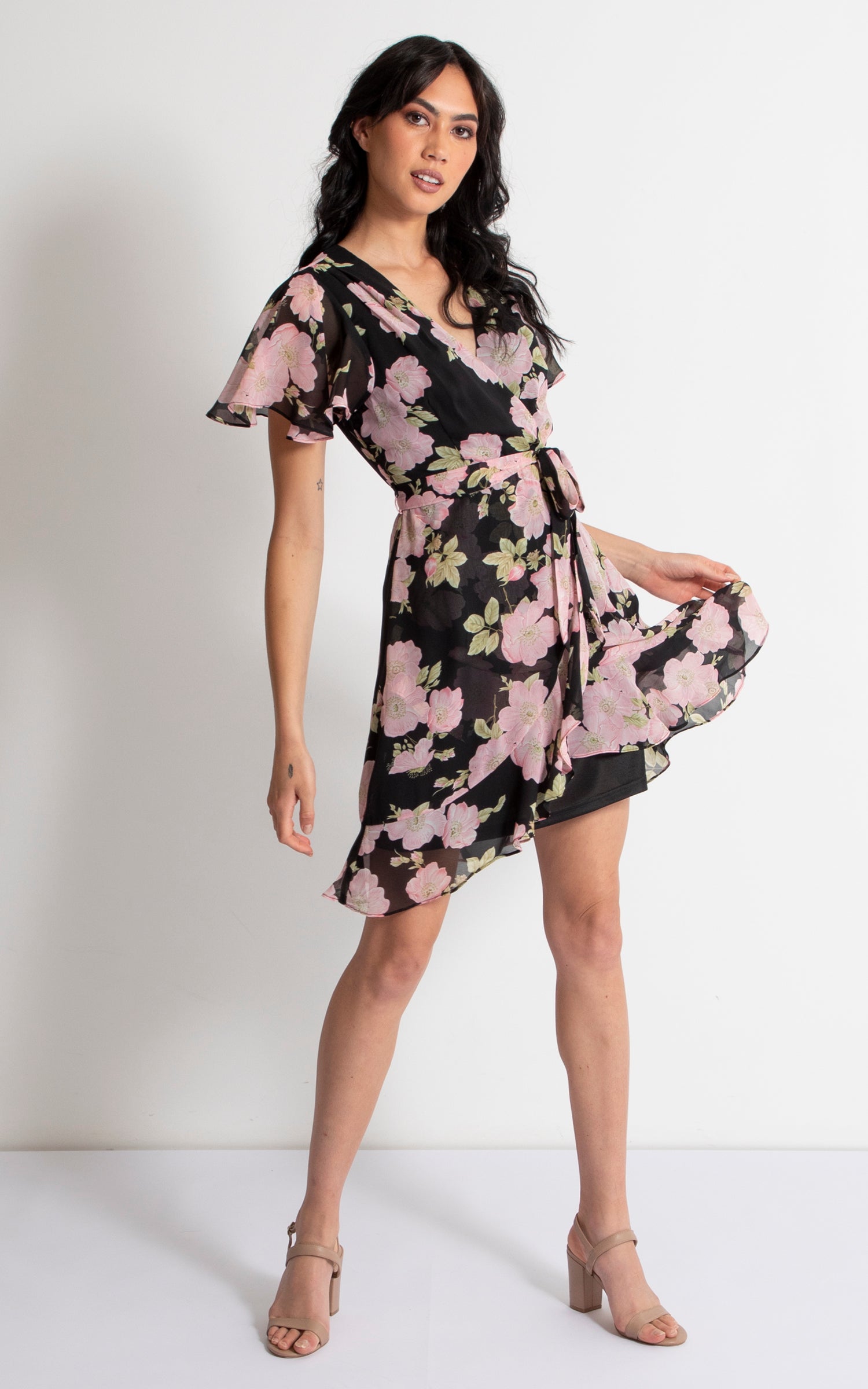pagani wrap dress