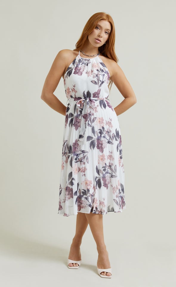 13+ Chiffon Pleated Dress