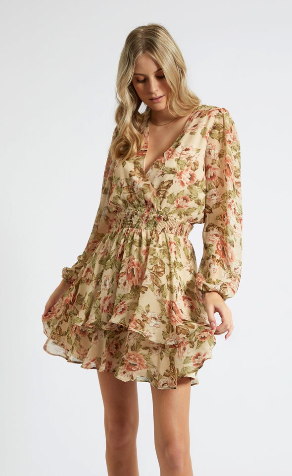 shirred chiffon