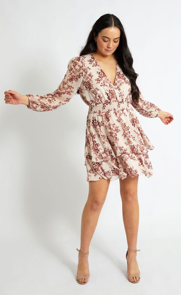 shirred chiffon