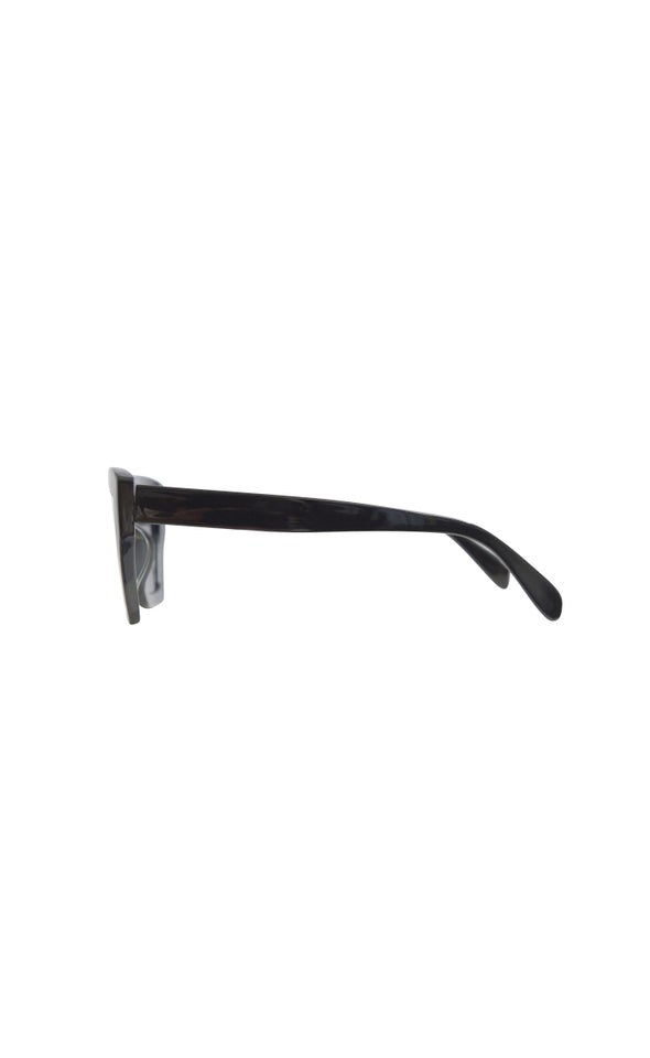 Chunky Frame Sunglasses Black