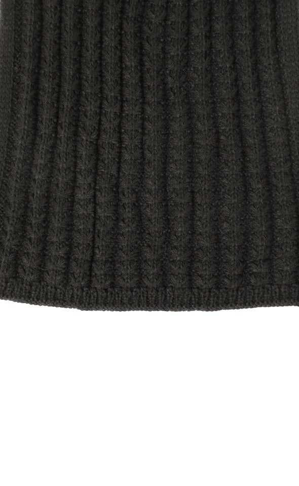 Chunky Winter Scarf Black