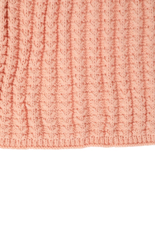 Chunky Winter Scarf Blush