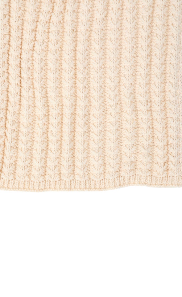 Chunky Winter Scarf Cream