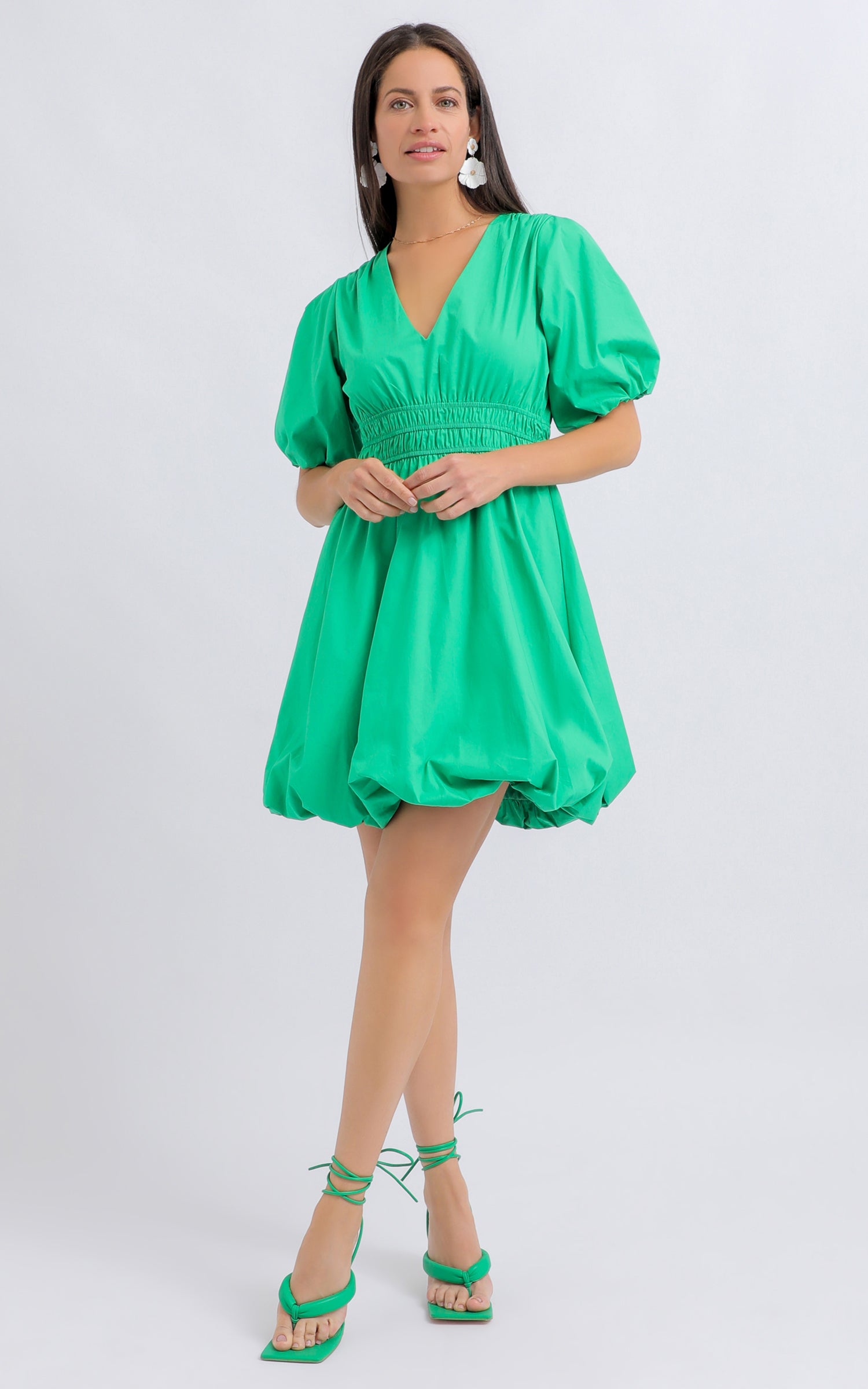 pagani green dress ZANIYAH ONE SHOULDER MAXI DRESS main image 0