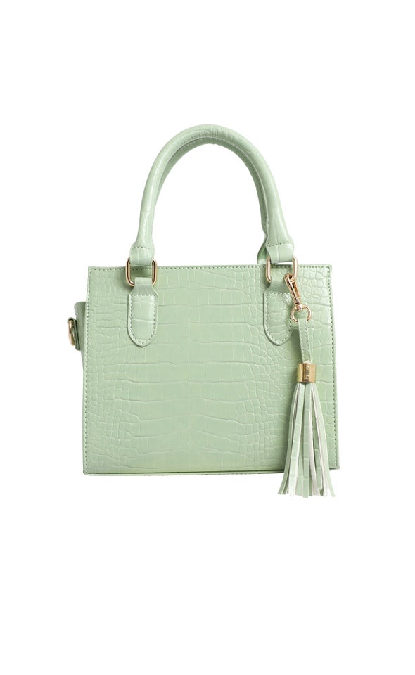 Croc Tote Bag Mint