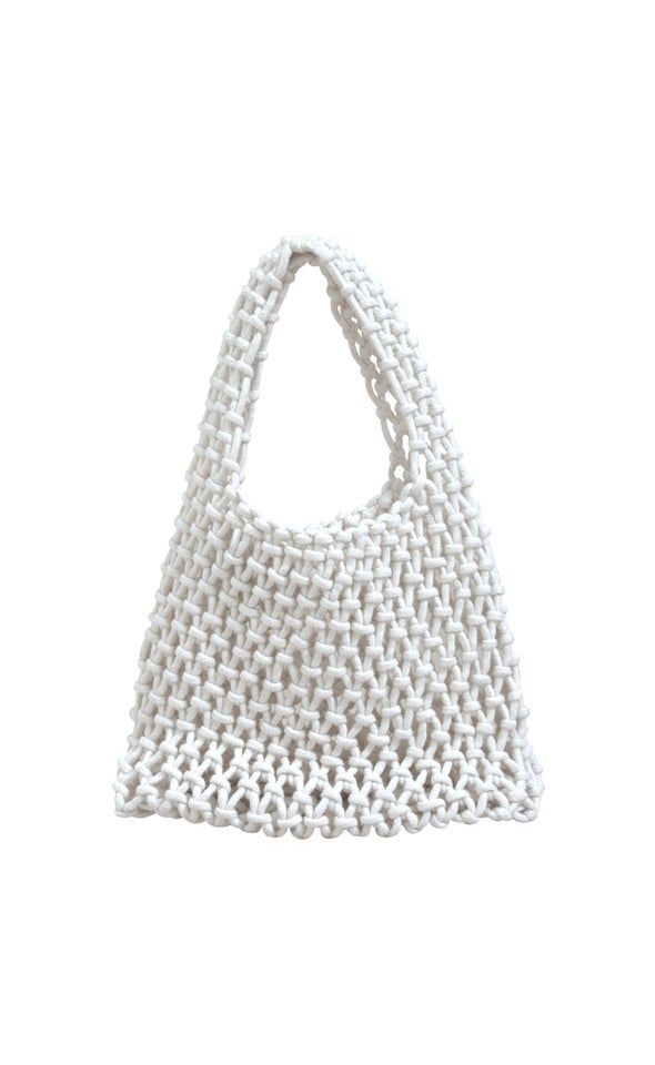 Crochet Tote White