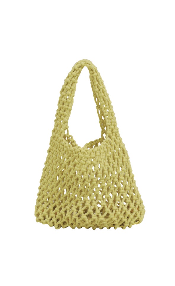 Crochet Tote Yellow
