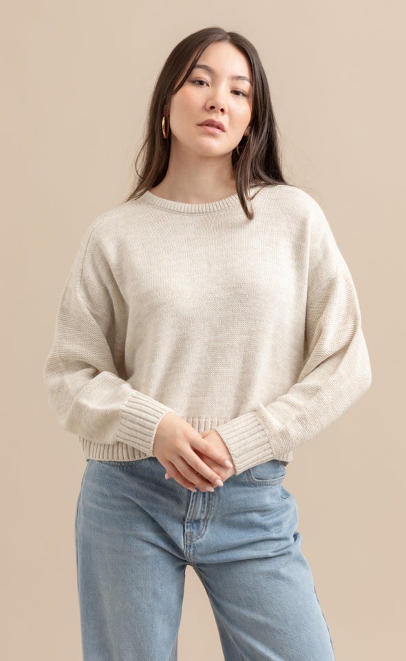 Cropped Length Sweater