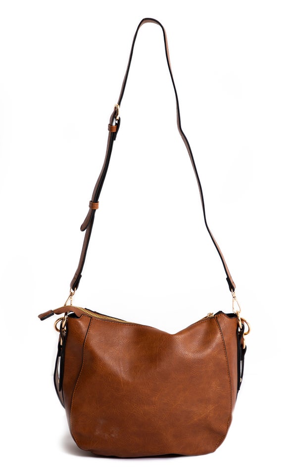 Cross Over Saddle Bag Tan