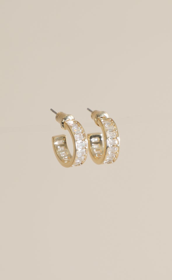 Crystal Huggies Gold