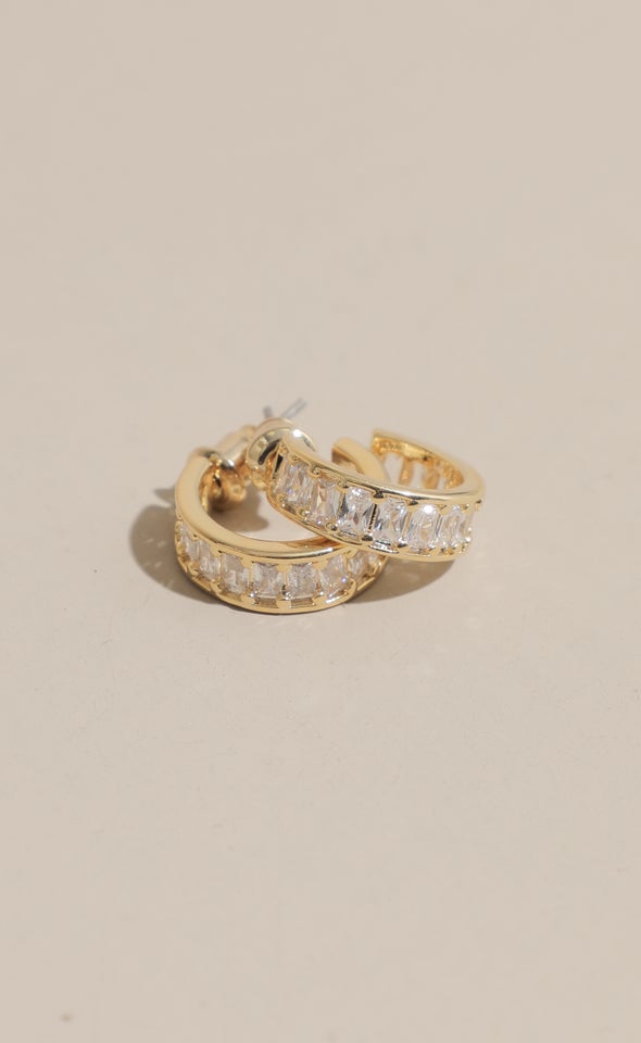 Crystal Huggies Gold