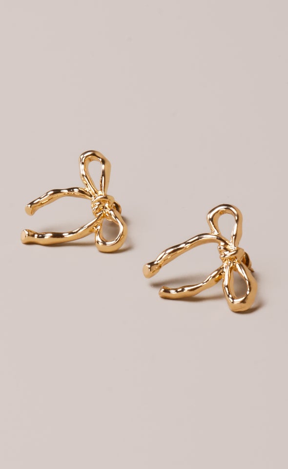 Dainty Bows Gold