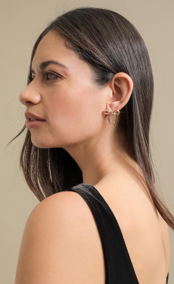 Dainty Bows Gold