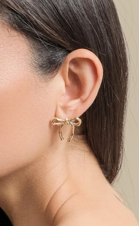 Dainty Bows Gold