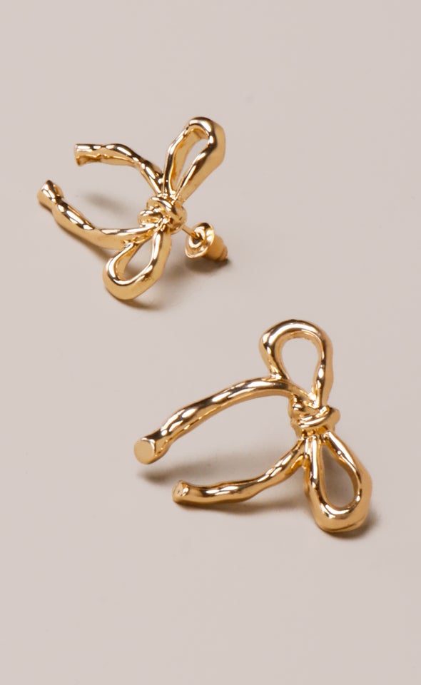 Dainty Bows Gold