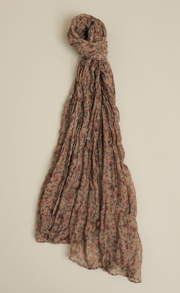 Dainty Florals Scarf Blush