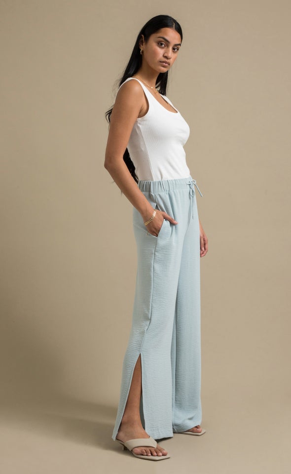 Drawcord Summer Pants Sage