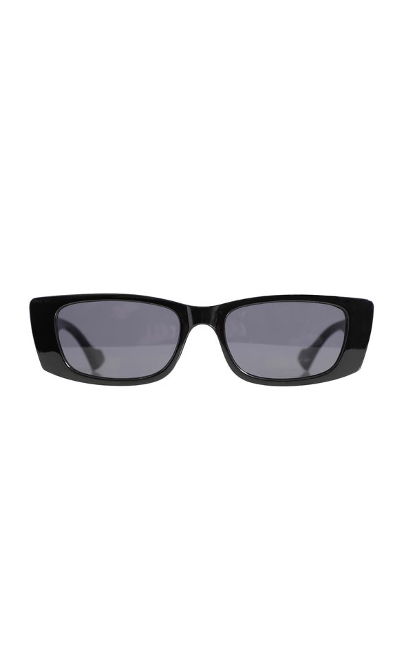 Flat Edge Sunglasses Black