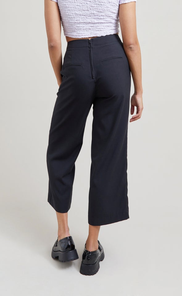 Tailored crop pants