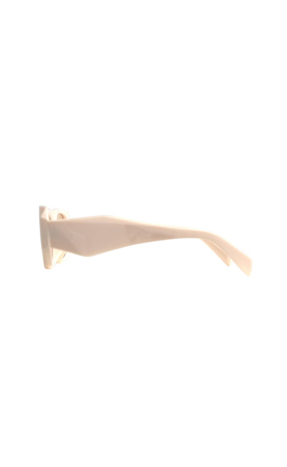 Geo Frame Sunglasses Blush