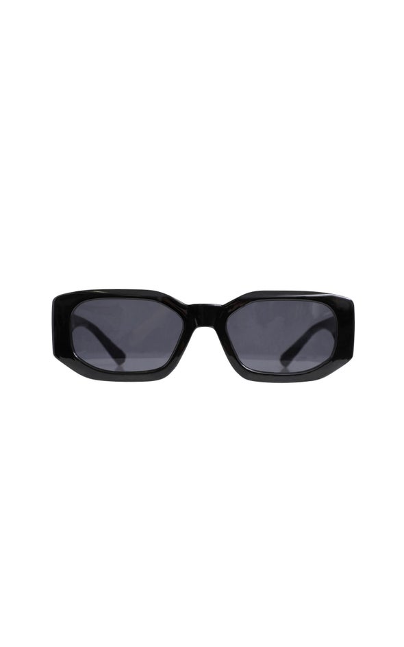 Hexagonal Sunglasses Black