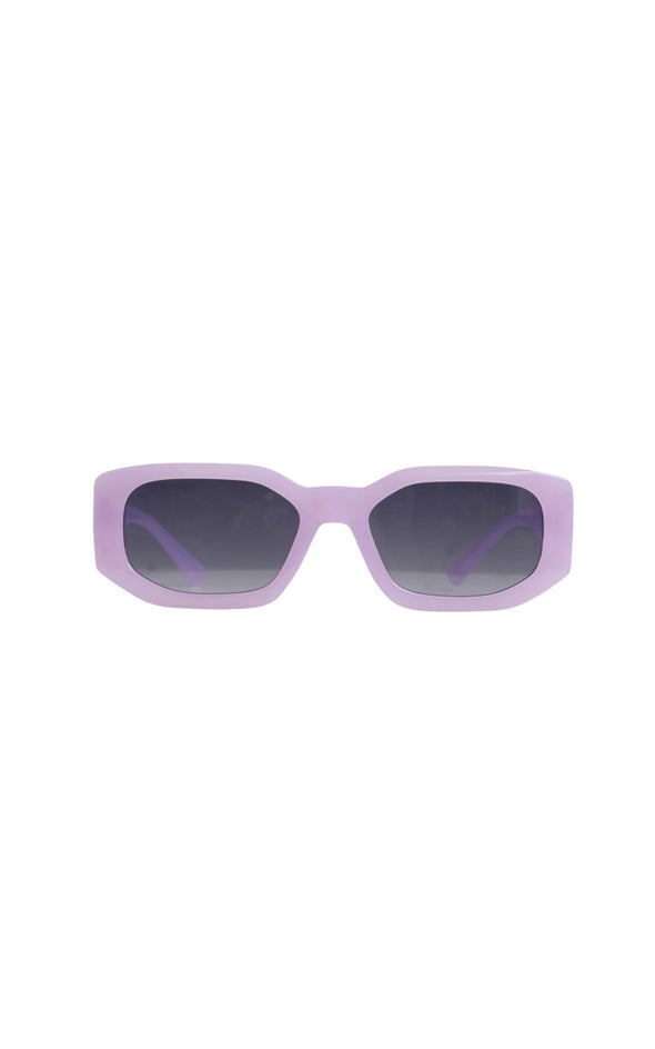 Hexagonal Sunglasses Lilac