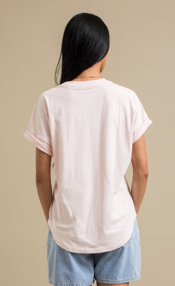 Jersey Plain T-Shirt Blush