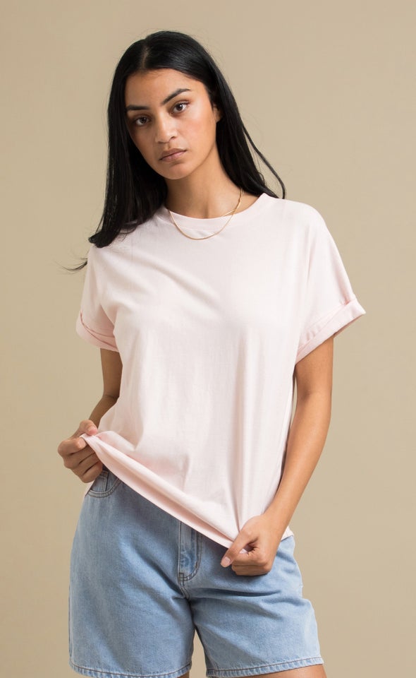 Jersey Plain T-Shirt Blush