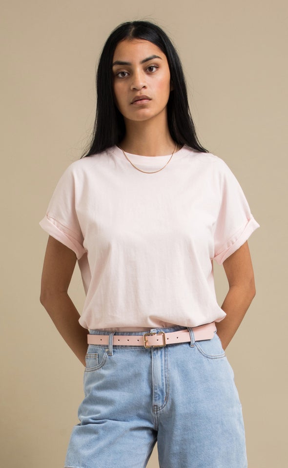 Jersey Plain T-Shirt Blush