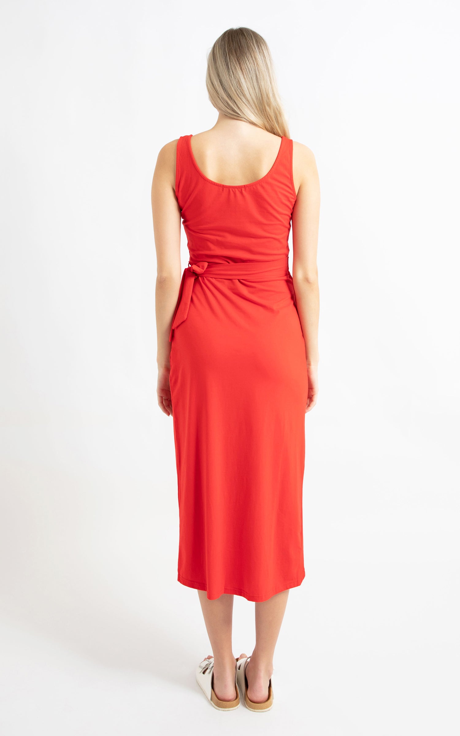 wrap tank dress