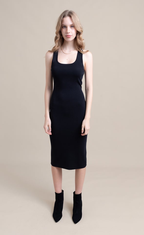 Knitwear Split Hem Dress Pagani