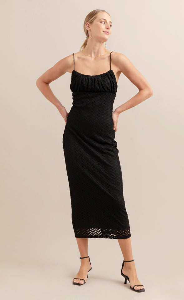 Lace Midi Dress | Pagani