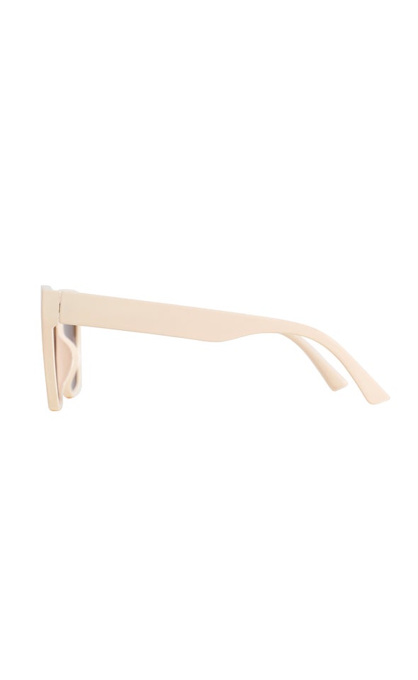 Large Cateye Sunglasses Blush