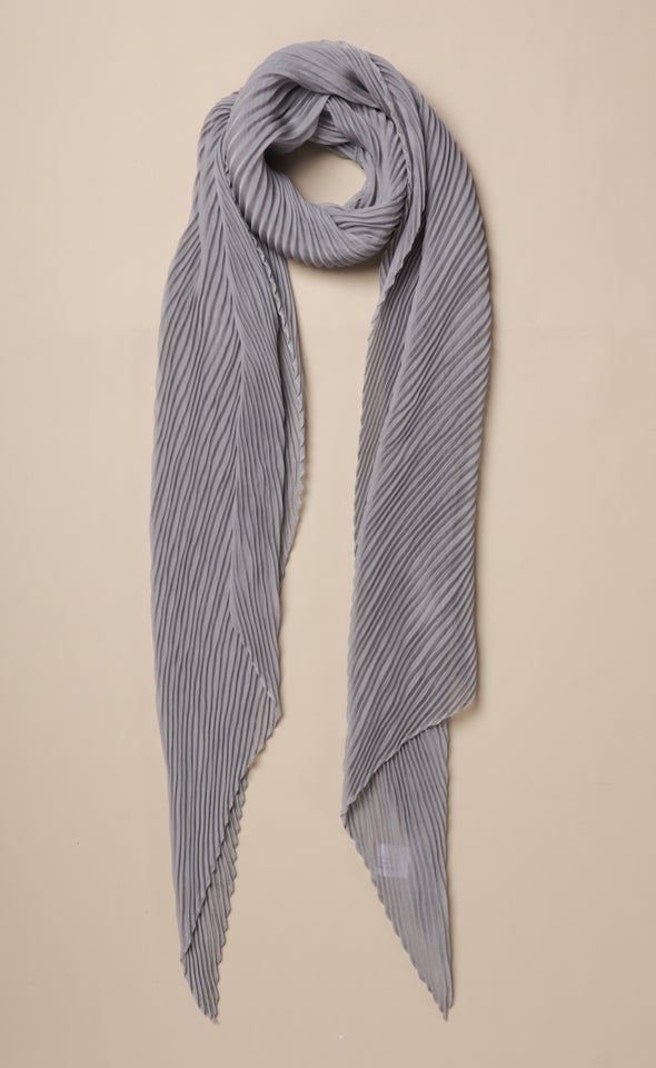 Lightweight Spring Scarf Grey