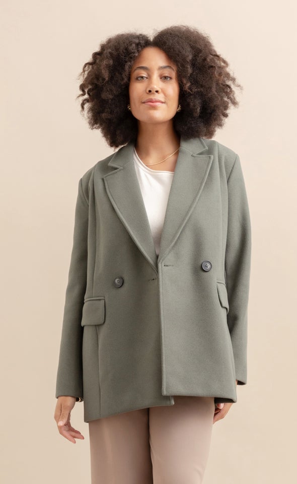 Longline Coat Jacket