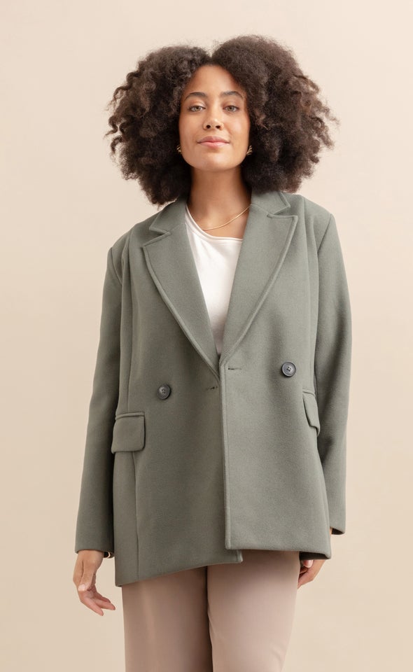 Longline Coat Jacket
