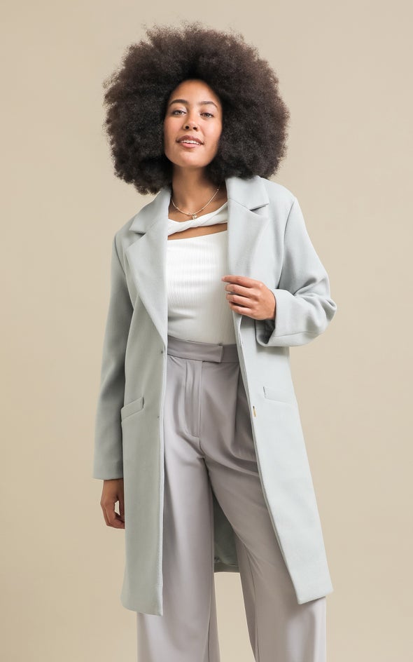 Longline Oversized Coat Pagani - Main Image